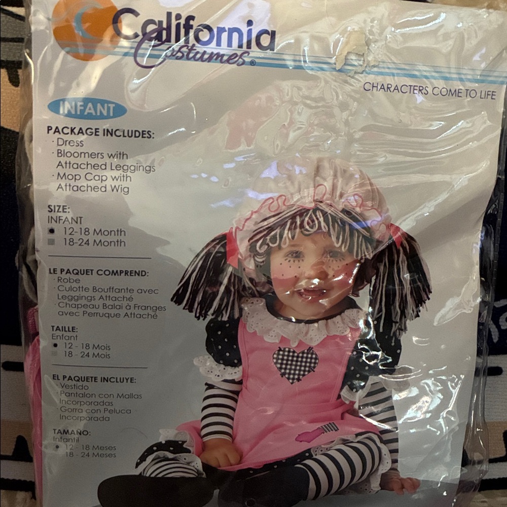 California Costumes Pink Baby Doll Outfit